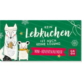 Produktbild des Artikels Kein Lebkuchen ist auch keine Lösung - Mini-Adventskalender (Kalender)