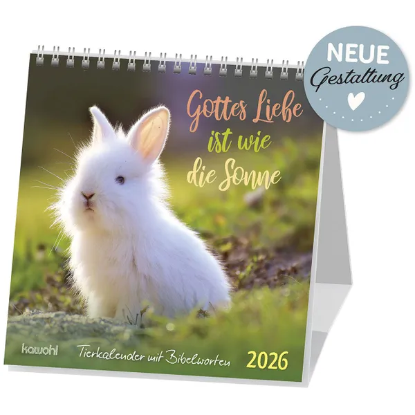 Produktbild des Artikels Gottes Liebe ist wie die Sonne 2026 - Postkartenkalender (Kalender - Spiralbindung)