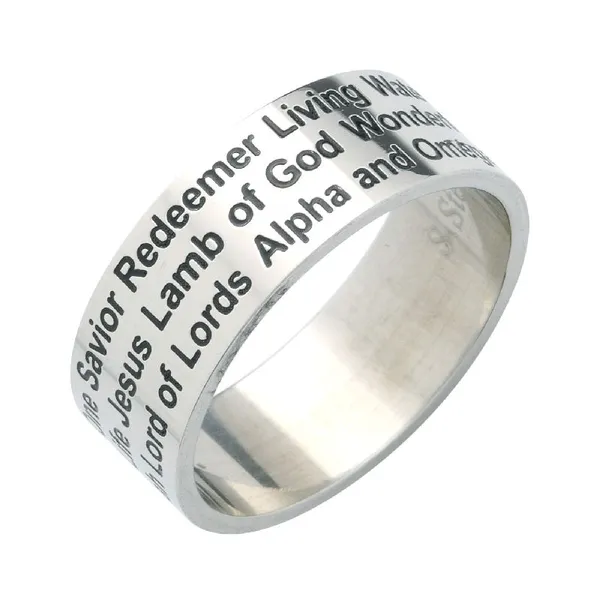 Produktbild des Artikels Fingerring "Names of Jesus" - 16 mm ()