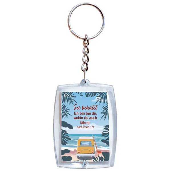 Produktbild des Artikels Schlüsselanhänger: Sei behütet ()