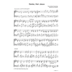 Produktbild des Artikels Danke, Herr Jesus (Noten - Download)