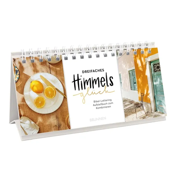 Produktbild des Artikels Dreifaches Himmelsglück - Aufstellbuch (Buch - Spiralbindung)