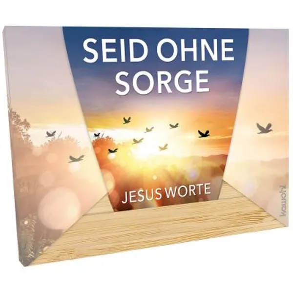 Produktbild des Artikels Postkarten-Aufstell - Etui: Seid ohne Sorge (Schreibwaren)