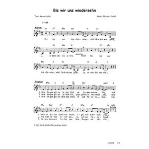 Produktbild des Artikels Bis wir uns wiedersehn (Noten - Download)