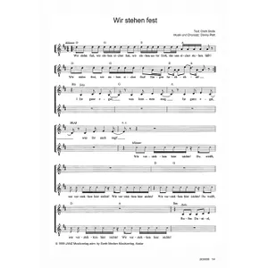 Produktbild des Artikels Wir stehen fest (Noten - Download)