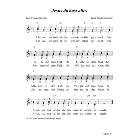 Produktbild des Artikels Jesus, du hast alles (Noten - Download)