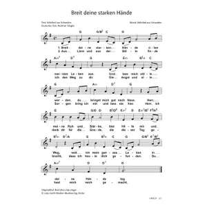 Produktbild des Artikels Breit deine starken Hände (Noten - Download)