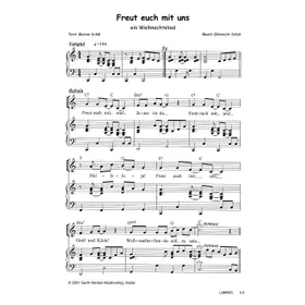 Produktbild des Artikels Freut euch mit uns (Noten - Download)