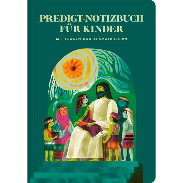 Produktbild des Artikels Predigt-Notizbuch für Kinder (Buch - Kartoniert)