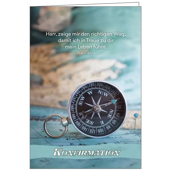 Produktbild des Artikels Faltkarte: Konfirmation (Schreibwaren)