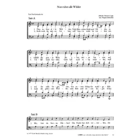 Produktbild des Artikels Nun ruhen alle Wälder (Noten - Download)