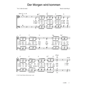 Produktbild des Artikels Der Morgen wird kommen (Noten - Download)