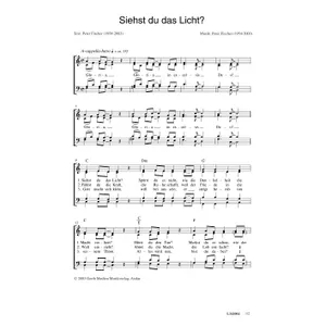 Produktbild des Artikels Siehst du das Licht (Noten - Download)