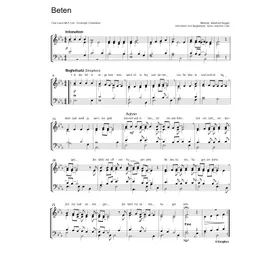 Produktbild des Artikels Beten (Noten - Download)
