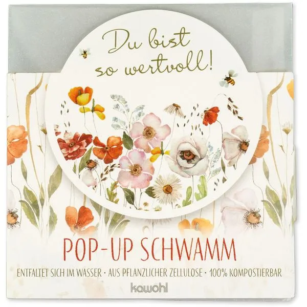 Produktbild des Artikels Pop-up Schwamm: Du bist so wertvoll! ()