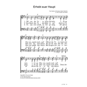 Produktbild des Artikels Erhebt euer Haupt (Noten - Download)