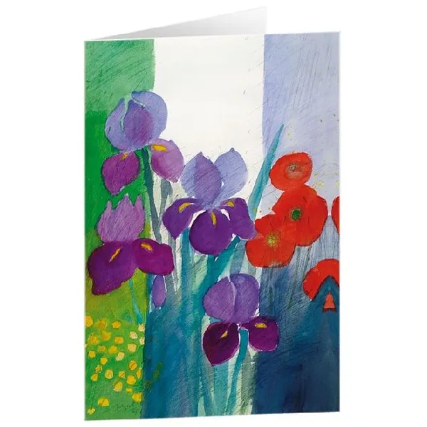 Produktbild des Artikels Kunstkarten "Lilien" 5 Stk. (Schreibwaren)