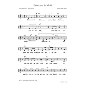 Produktbild des Artikels Denn wer ist Gott (Noten - Download)