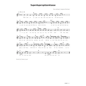 Produktbild des Artikels Superduperspitzenklasse (Noten - Download)