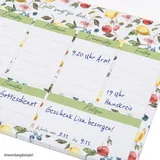 Stimmungsbild zu Notizblock Wochenplaner "Gott sorgt für dich"