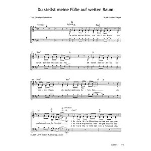 Produktbild des Artikels Du stellst meine Füße auf weiten Raum (Noten - Download)