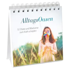 Produktbild des Artikels AlltagsOasen - Aufstellbuch (Buch - Spiralbindung)