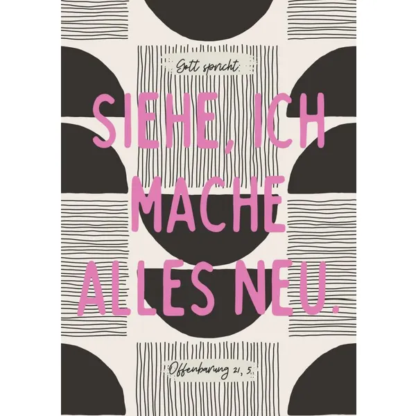 Produktbild des Artikels Jahreslosung 2026 - Poster A2 "modern" ()