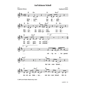 Produktbild des Artikels Auf deinem Schoß (Noten - Download)