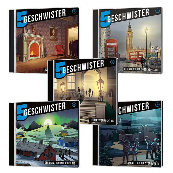 Produktbild des Artikels 5 Geschwister CD-Set 4 (Hörbuch/Hörspiel - CD)