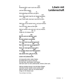 Produktbild des Artikels Löwin mit Leidenschaft (Noten - Download)