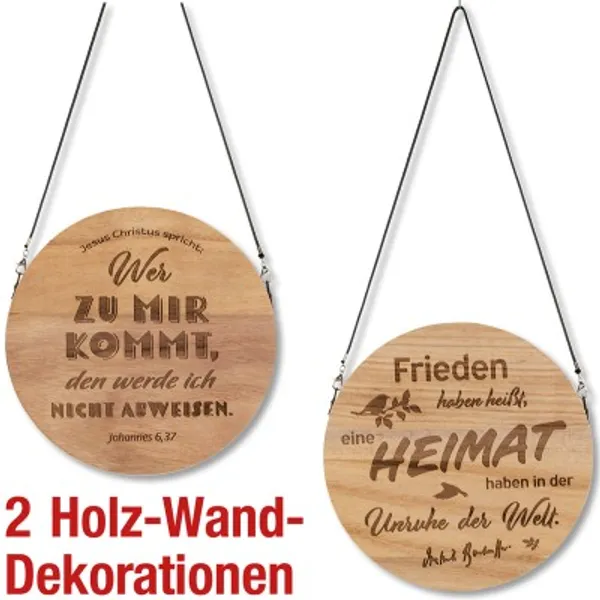 Produktbild des Artikels Spar-Paket: Wandschmuck-Holz ()