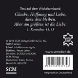 Stimmungsbild zu Wickelarmband Leder "Glaube, Hoffnung und Liebe"
