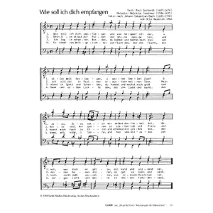 Produktbild des Artikels Wie soll ich dich empfangen (Noten - Download)