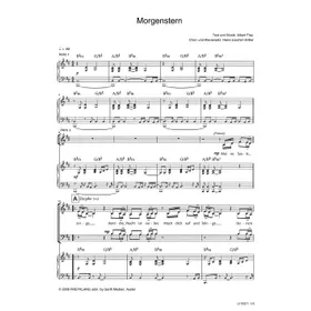 Produktbild des Artikels Morgenstern (Noten - Download)