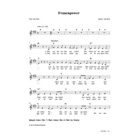 Produktbild des Artikels Frauenpower (Noten - Download)