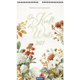 Produktbild des Artikels Die Kraft der Worte 2027- Wandkalender (Kalender - Spiralbindung)