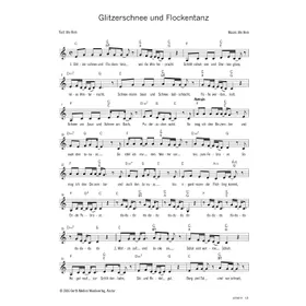 Produktbild des Artikels Glitzerschnee und Flockentanz (Noten - Download)