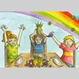 Stimmungsbild zu Kindergebete