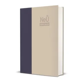 Produktbild des Artikels NeÜ Bibel.heute - Standard - zweifarbig Lila/Beige (Bibel - Kunstleder)