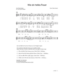 Produktbild des Artikels Wie ein helles Feuer (Noten - Download)