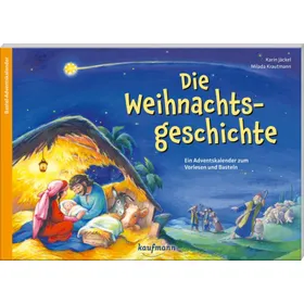 Produktbild des Artikels Die Weihnachtsgeschichte - Adventskalender (Buch - Kartoniert)