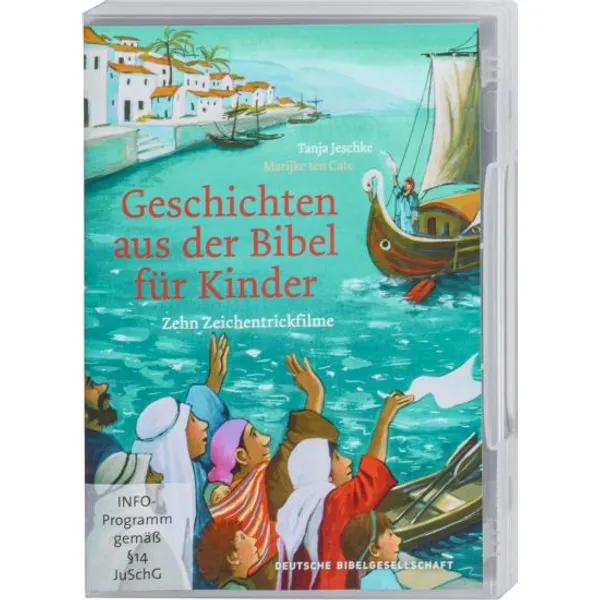 Produktbild des Artikels Geschichten aus der Bibel für Kinder (Video - DVD)