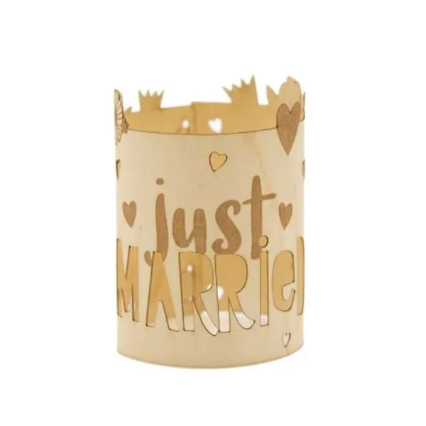 Produktbild des Artikels Lichterpost - Just Married ()