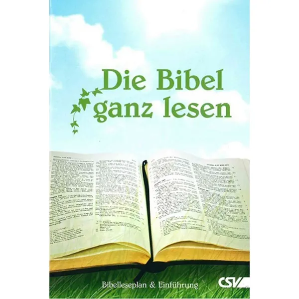 Produktbild des Artikels Die Bibel ganz lesen (Buch - Geheftet)