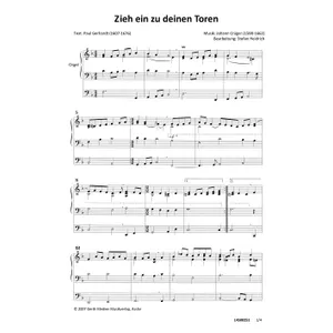 Produktbild des Artikels Zieh ein zu deinen Toren (Noten - Download)