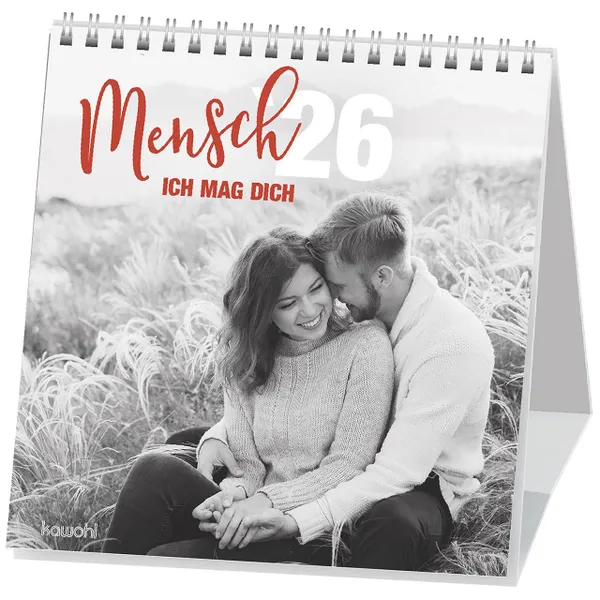 Produktbild des Artikels Mensch ich mag dich 2026 (Kalender - Spiralbindung)