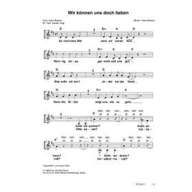 Produktbild des Artikels Wir können uns doch lieben (Noten - Download)