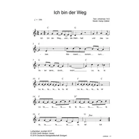 Produktbild des Artikels Ich bin der Weg (Noten - Download)