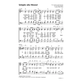 Produktbild des Artikels Schöpfer aller Himmel (Noten - Download)