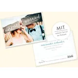 Stimmungsbild zu Doppelkartenset - Hochzeit 5 Stk.